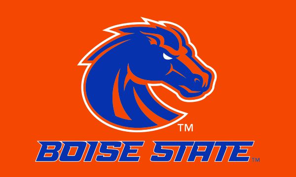 Boise State Broncos Sewing Concepts "Boise State" Deluxe 3x5 Flag (Orange)