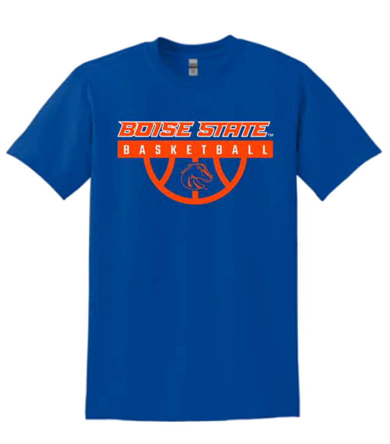 Boise State Broncos Select Men's Basketball Gameday T-Shirt (Blue)