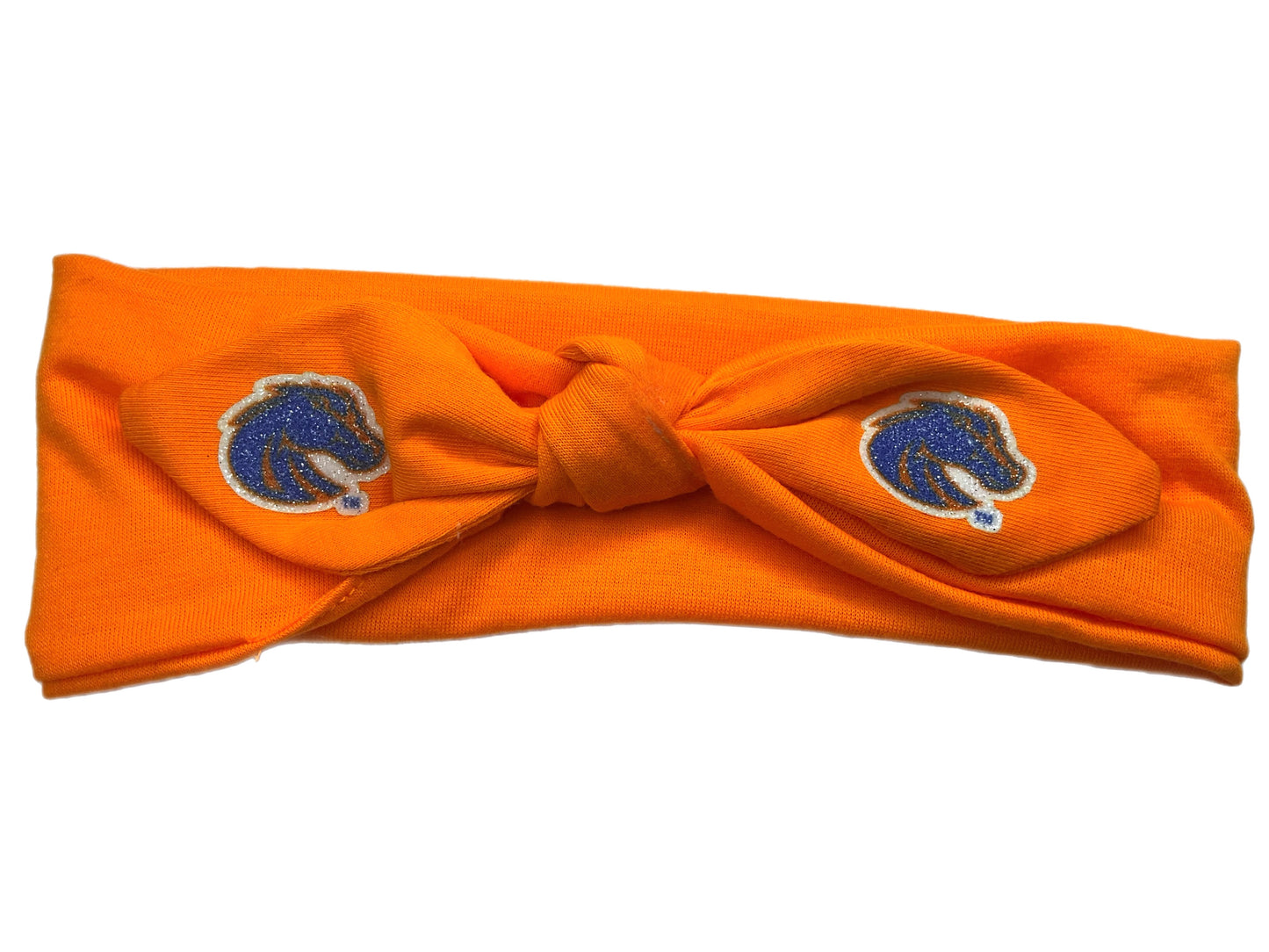 Boise State Broncos USA Bows Head Band (Orange)