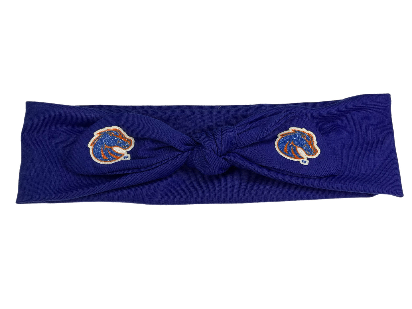 Boise State Broncos USA Bows Head Band (Blue)