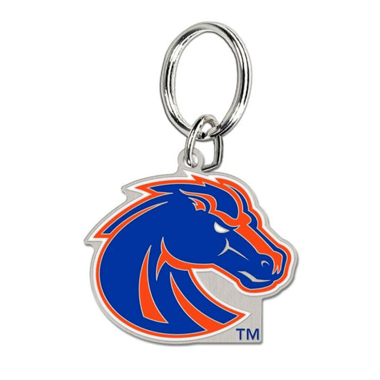 Boise State Broncos Wincraft Metal Bronco Keychain (Blue/Orange)