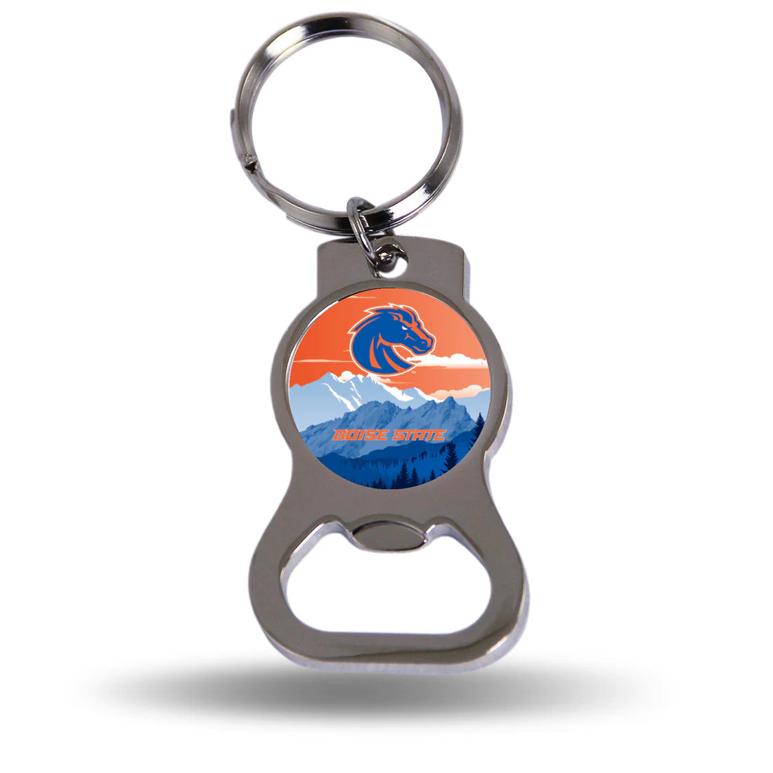 Boise State Broncos Rico Mountains Keychain (Blue/Orange)