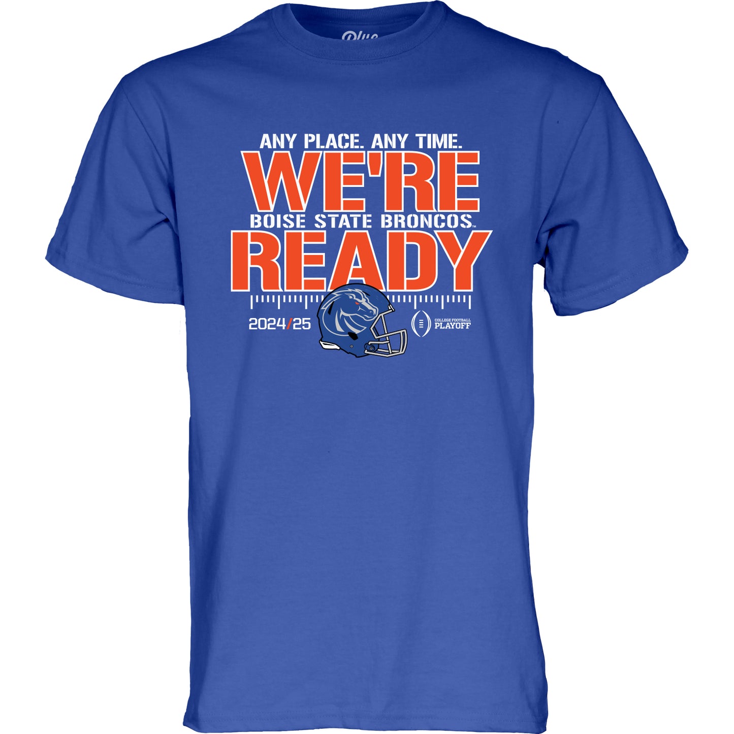 Boise State Broncos Blue84 Men's CFP We're Ready T-Shirt