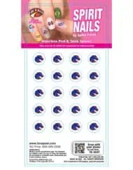 Boise State Broncos Fan-A-Peel Temporary Peel & Stick Spirit Nails