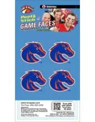 Boise State Broncos Fan-A-Peel Temporary Peel & Stick Bronco Tattoos