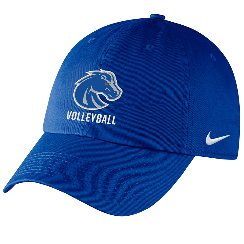 Boise State Broncos Nike Volleyball Heritage86 Adjustable Hat (Blue)