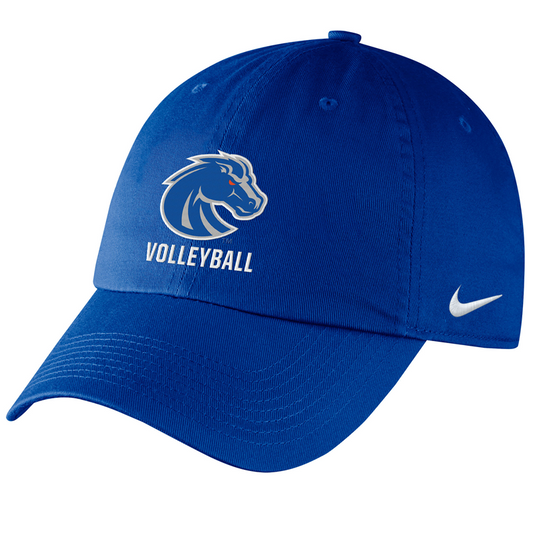 Boise State Broncos Nike Volleyball Heritage86 Adjustable Hat (Blue)