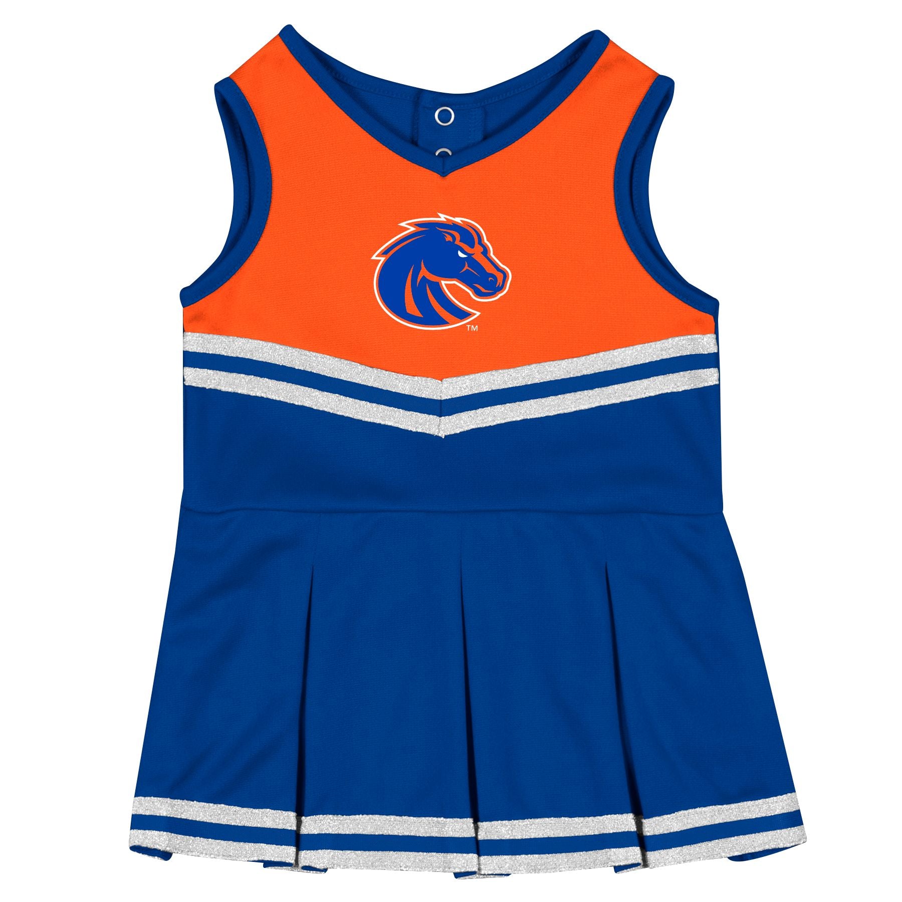 Boise State Broncos Colosseum Infant Cheerleader Onesie (Blue/Orange) – The  Blue and Orange Store