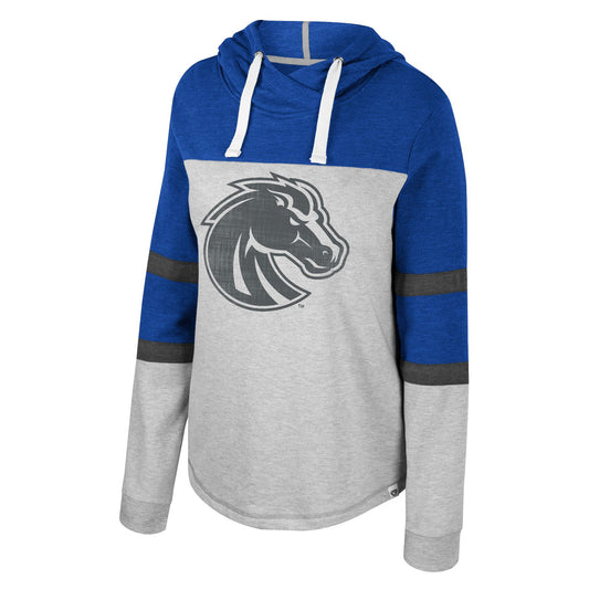 Boise State Broncos Colosseum Women's Hoodie (Blue/Grey)
