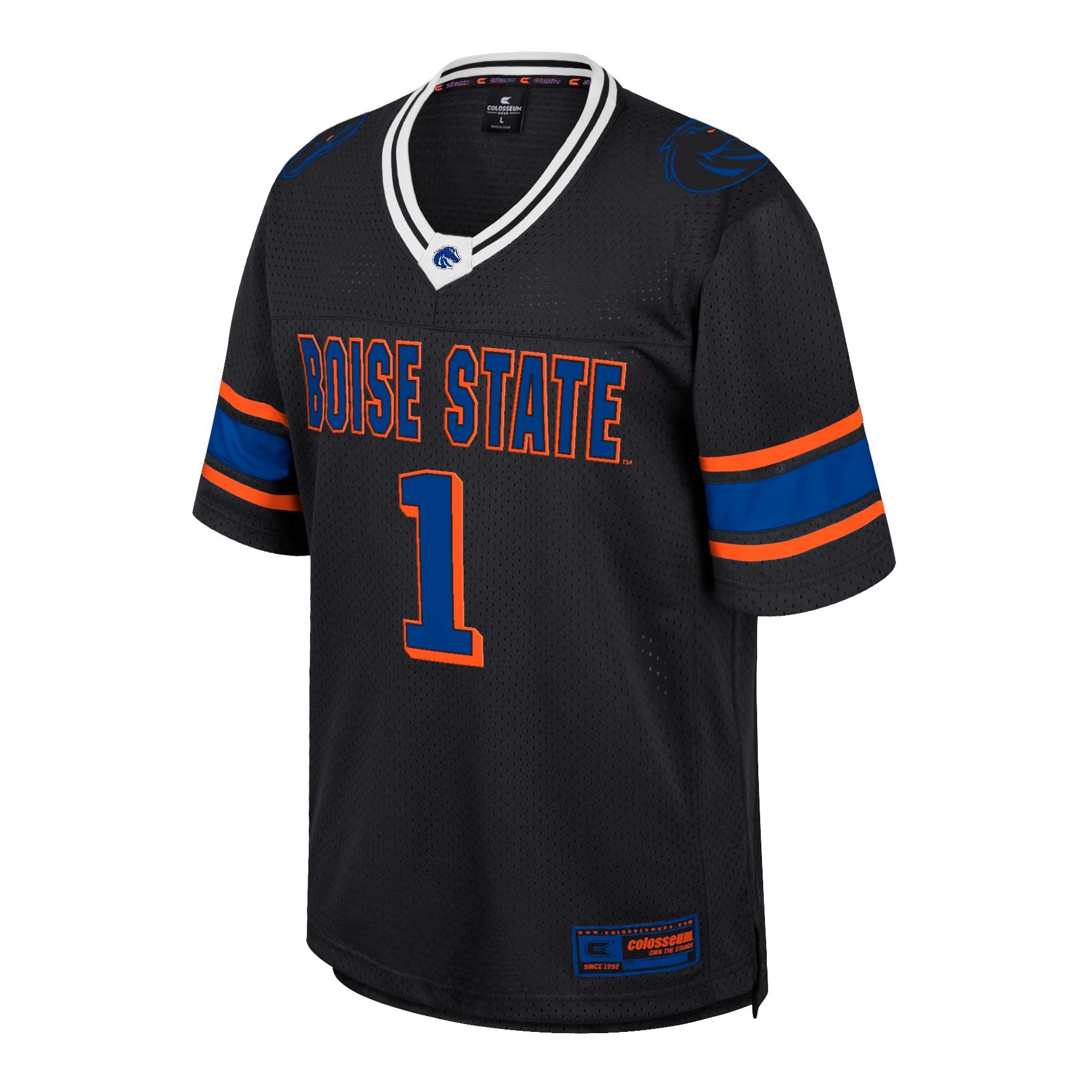 Boise State Broncos Colosseum Men's Retro Football Fan Jersey (White) – The  Blue and Orange Store