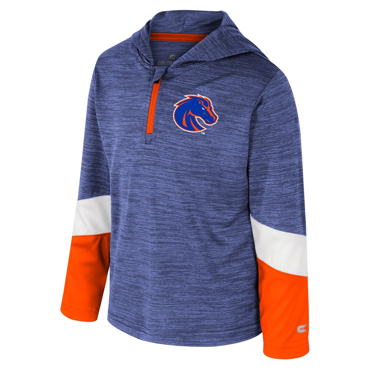Boise State Broncos Colosseum Toddler 1/4 Zip Jacket (Blue)