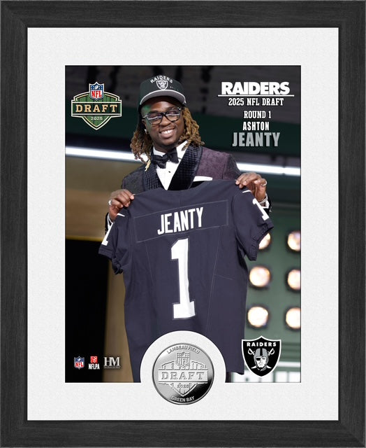 Ashton Jeanty NFL Draft Plaque