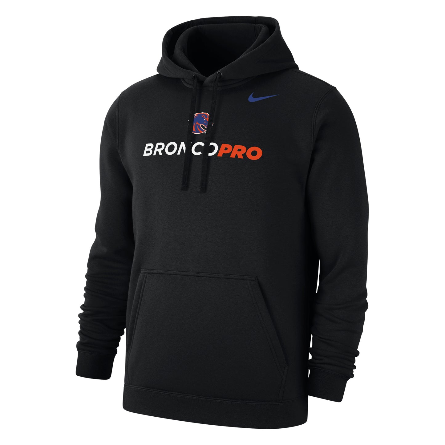 Boise State Broncos Nike Men's "Bronco Pro" Hoodie (Black)