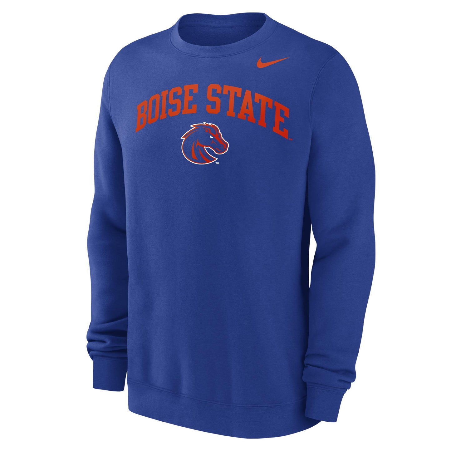 Boise State Broncos Nike Men's "Boise State" Crewneck Sweatshirt (Blue)