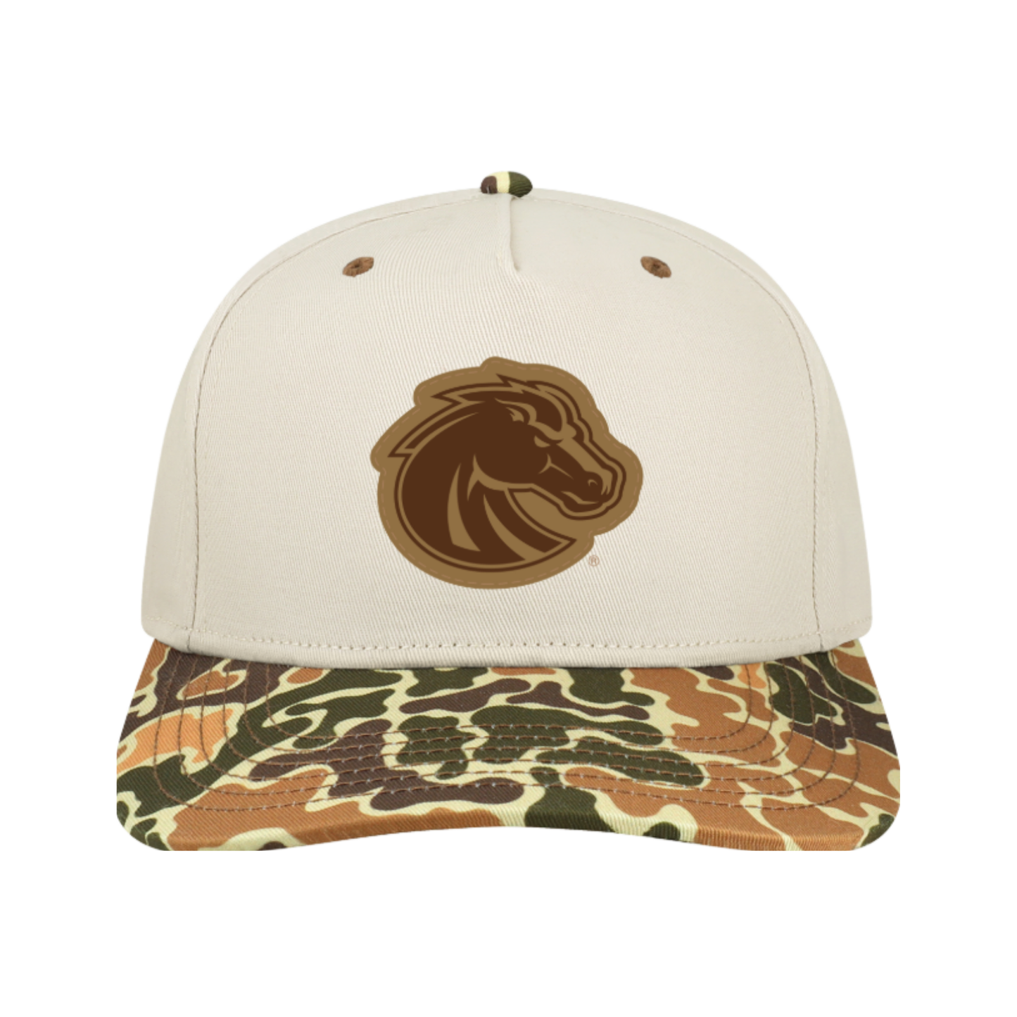 Boise State Broncos Legacy Heritage Duck Camo Snapback Hat (Cream/Camo)