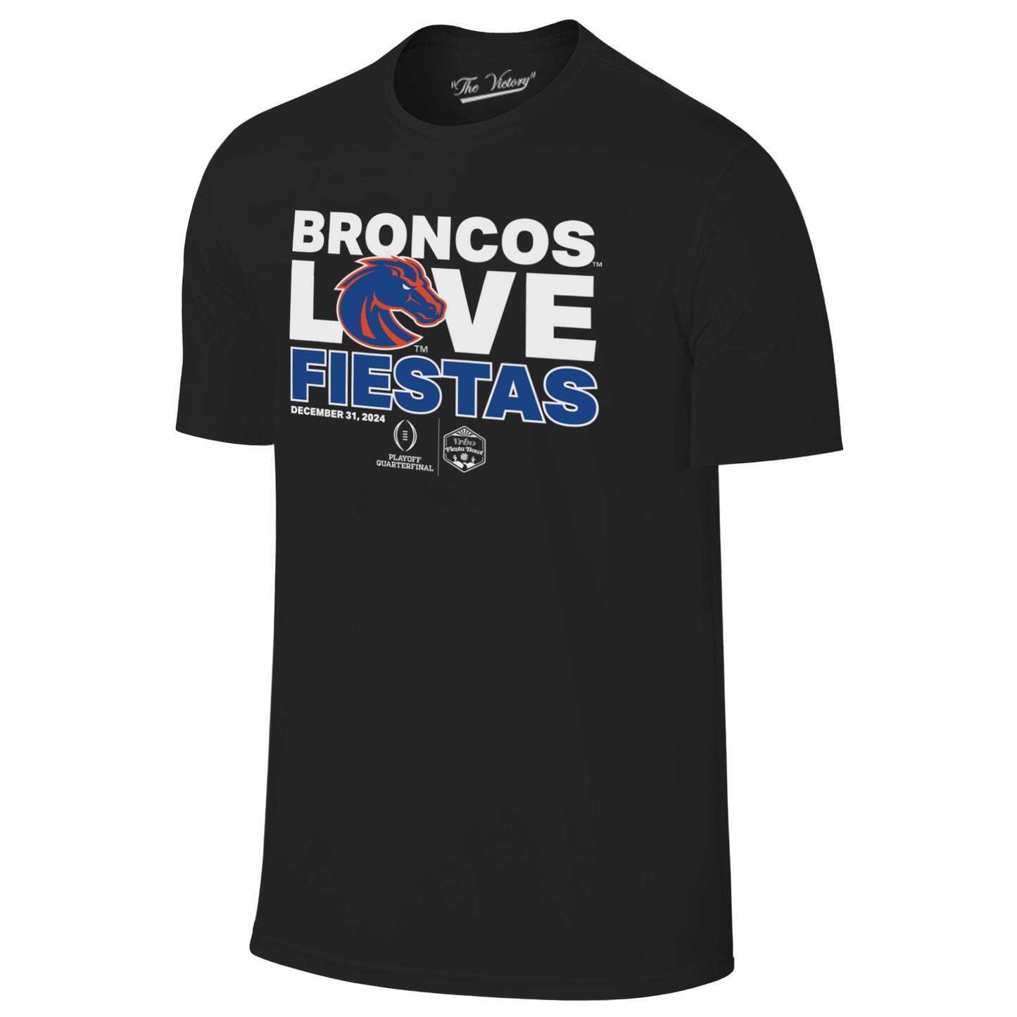 Boise State Broncos Men's Love Fiestas T-Shirt (Black)