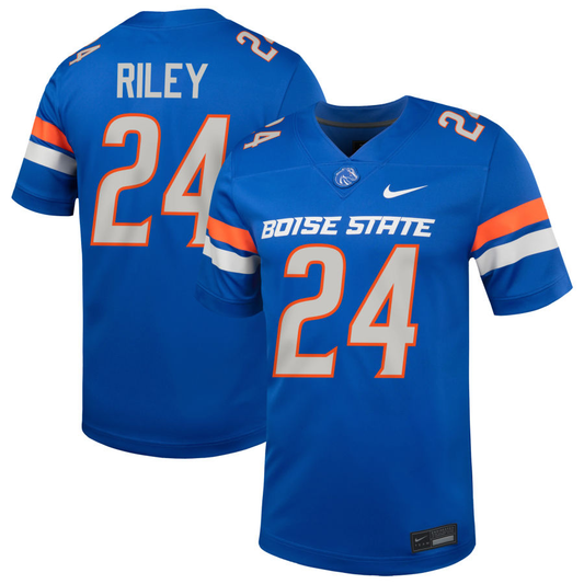Boise State Broncos Nike Men's Dylan Riley Football Jersey (Blue)
