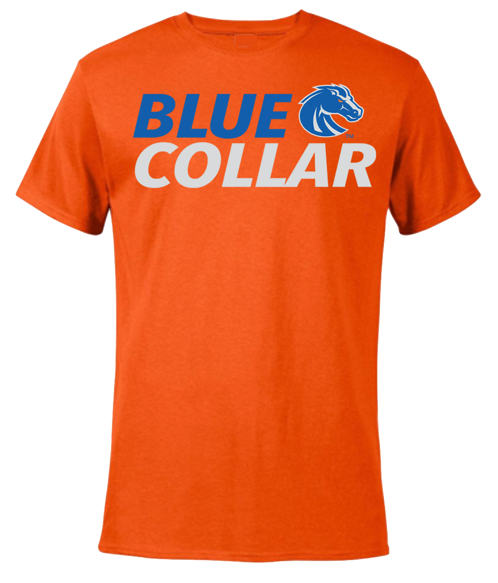 Boise State Broncos Select Men's "Blue Collar" Gameday T-Shirt (Orange)