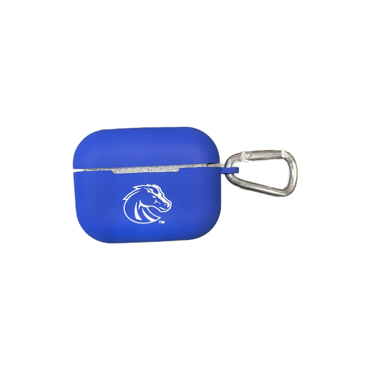 Boise State Broncos LXG Silicone Air Pods Pro Case (Blue)