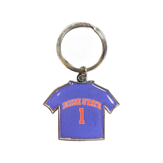 Boise State Broncos Spirit Products Shirt Key Tag (Blue)