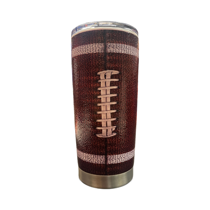 Boise State Broncos RSFJ 20oz Football Tumbler (Brown)