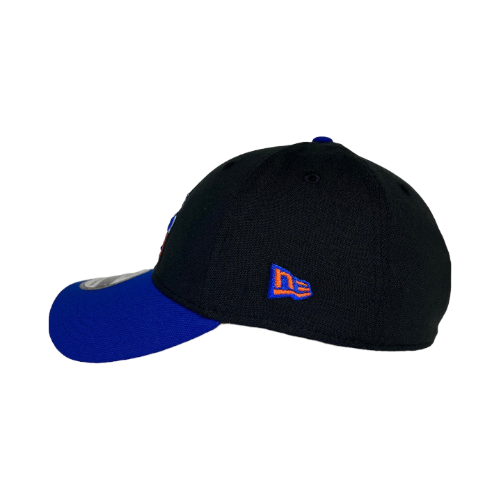 Boise State Broncos New Era Vault Horse Jeanty 39Thirty Flex Fit Hat (Black/Blue)