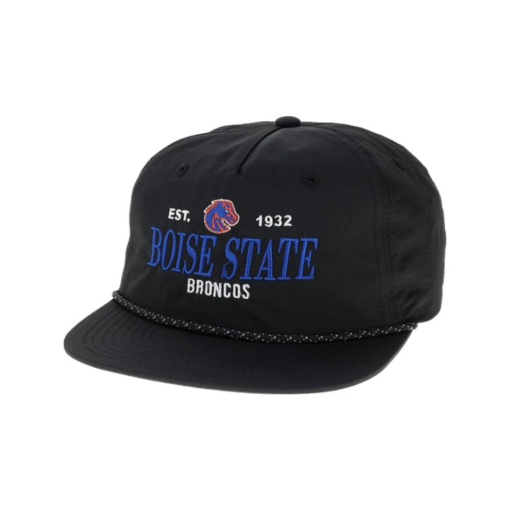 Boise State Broncos Legacy "The Chill" Nylon Snapback Hat (Black)