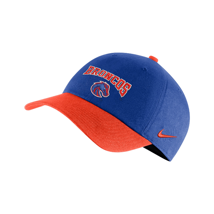 Boise State Broncos Nike Heritage86 "Broncos" Adjustable Hat (Blue/Orange)
