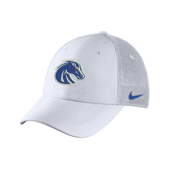 Boise State Broncos Nike Legacy91 Mesh Flex Fit (White)