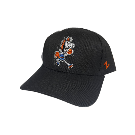 Boise State Broncos Zephyr Basketball Flex Fit Hat (Black)