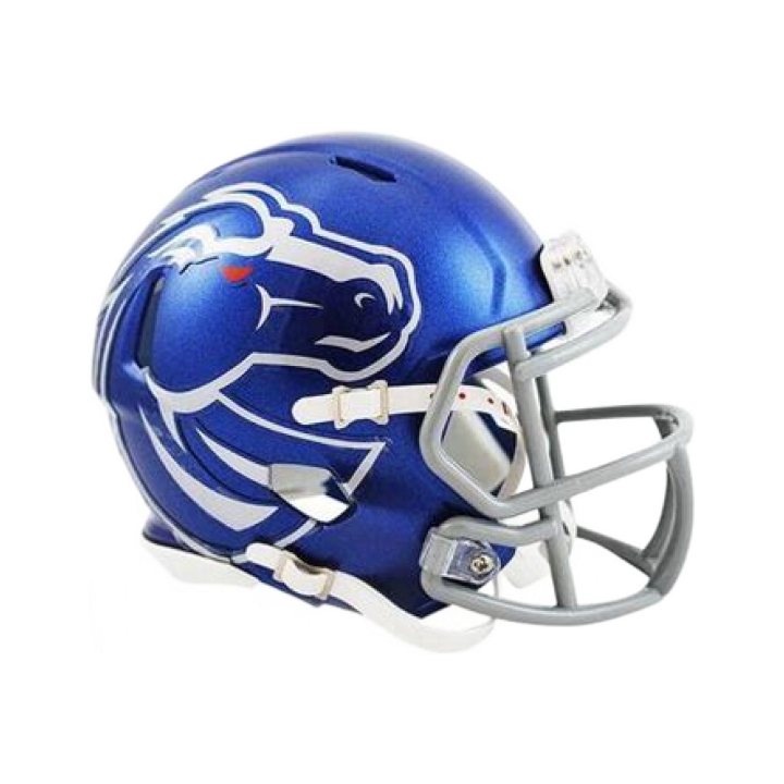 Boise State Broncos Riddell Mini Replica Helmet (Blue)