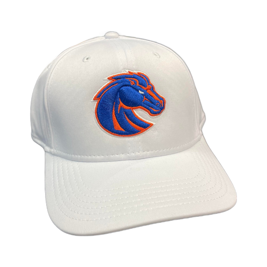 Boise State Broncos Legacy Flex Fit Hat (White)