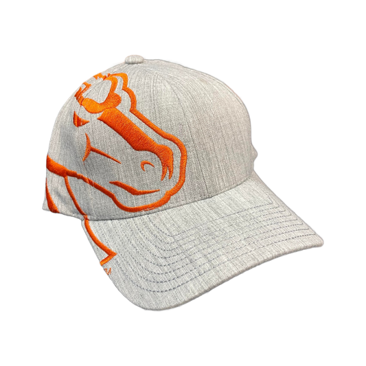 Boise State Broncos Zephyr Rivalry Flex Fit Hat (Grey/Orange)