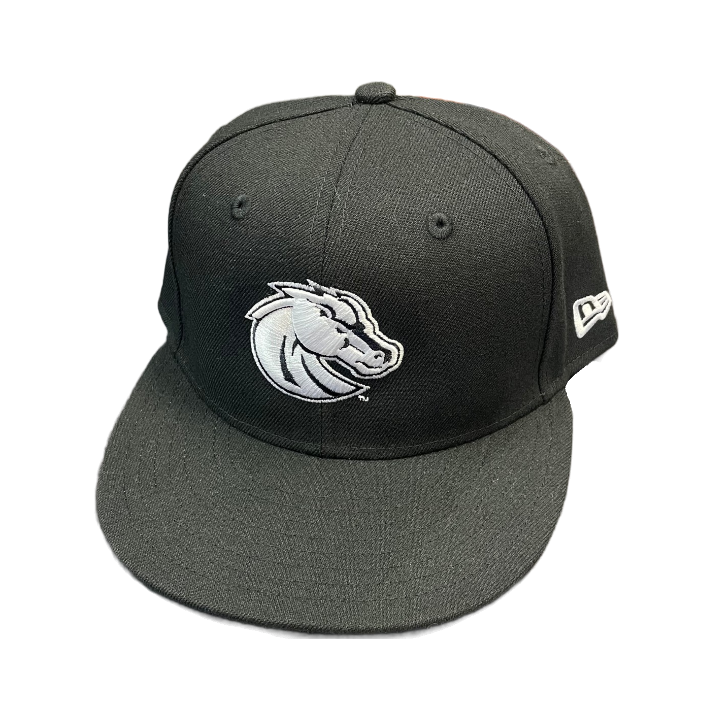 Boise State Broncos New Era Bronco 9Fifty Snapback Hat (Black)