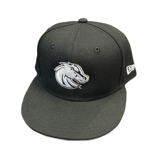 Boise State Broncos New Era Bronco 9Fifty Snapback Hat (Black)