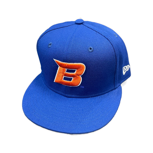 Boise State Broncos New Era "B" 9Fifty Snapback Hat (Blue)