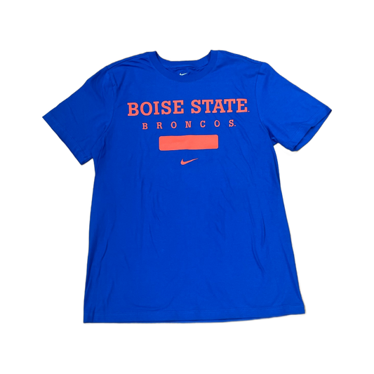 Boise State Broncos Nike Men's "Boise State Broncos" T-Shirt (Blue)