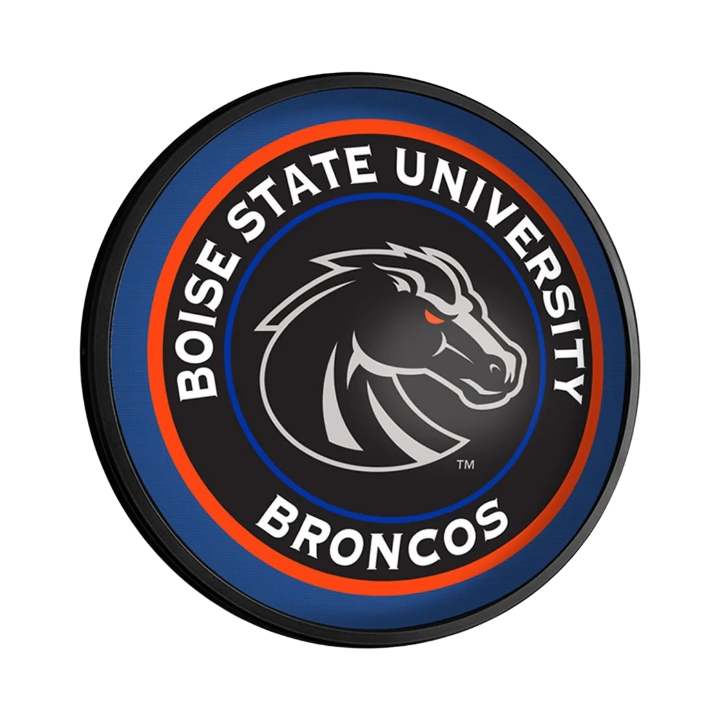 Boise State Broncos The Fan Brand Slimline Lighted Wall Sign (Black)