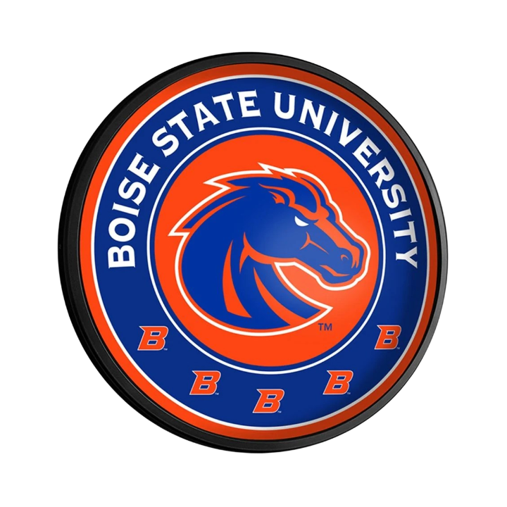 Boise State Broncos The Fan Brand Slimline Lighted Wall Sign (Orange)