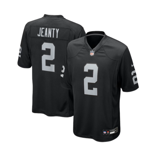NFL Nike Ashton Jeanty Raiders Jersey (Black)