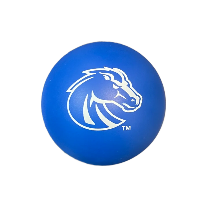 Boise State Broncos Logo Brands High Bounce Ball (Blue)