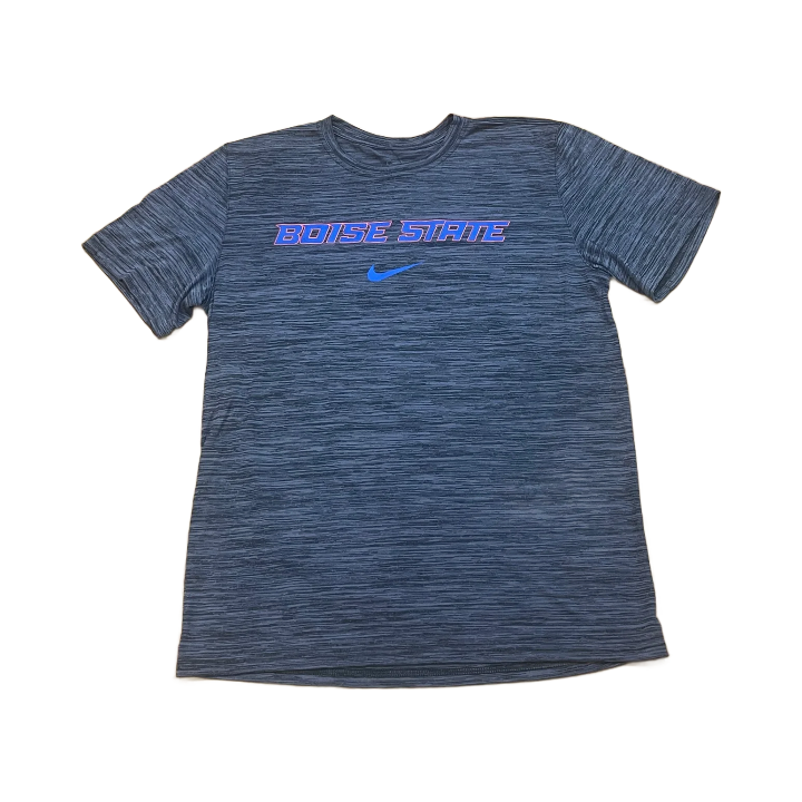 Boise State Broncos Nike Men's 2025 Velocity Dri-Fit T-Shirt (Grey)