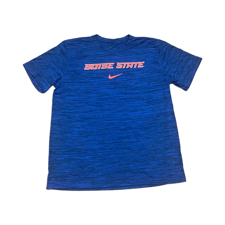 Boise State Broncos Nike Men's 2025 Velocity Dri-Fit T-Shirt (Blue)