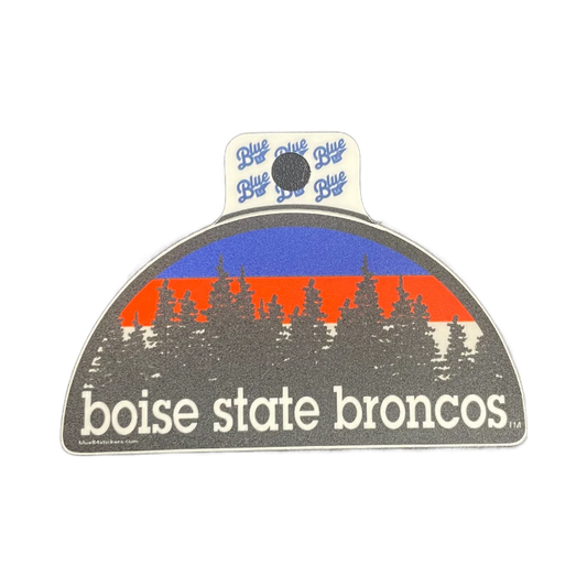 Boise State Broncos Blue84 Mountain Sunset Sticker