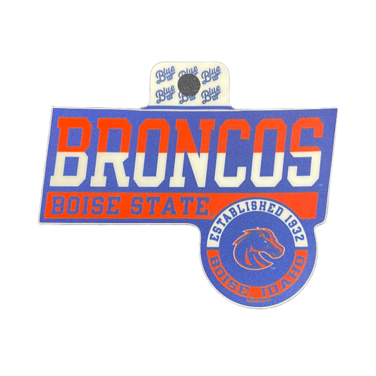 Boise State Broncos Blue84 Multi-Color Sticker