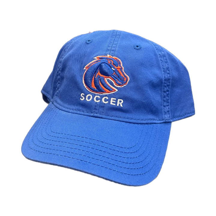 Boise State Broncos Legacy Soccer Adjustable Hat (Blue)