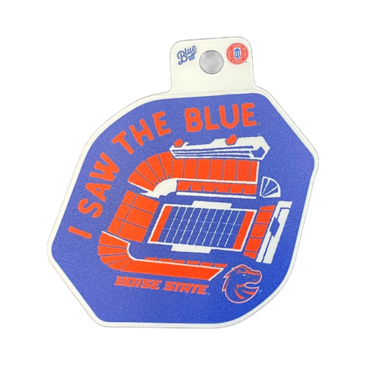 Boise State Broncos Blue84 I Saw the Blue Sticker