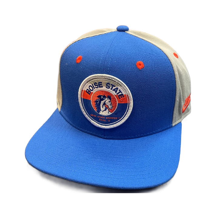 Boise State Broncos Nike Pro Snapback Hat (Blue/Grey)