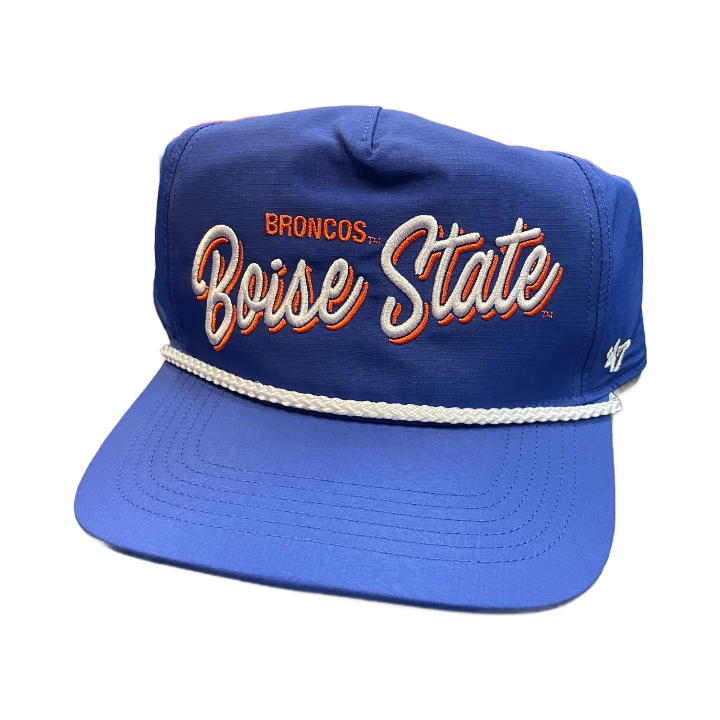 Boise State Broncos 47Brand Hitch Rope Snapback Hat (Blue)