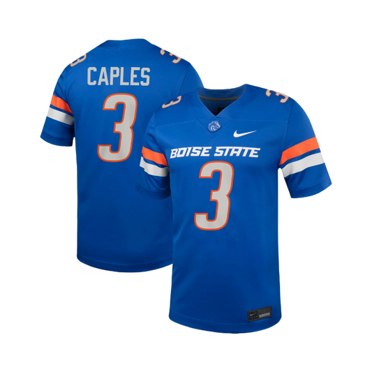 Boise State Broncos Nike Men's Latrell Caples Football Jersey (Blue)